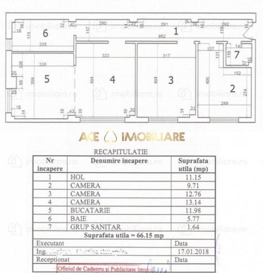 3 Camere de vanzare | Domenii | Metrou  1 Mai | Centrala Proprie - 8