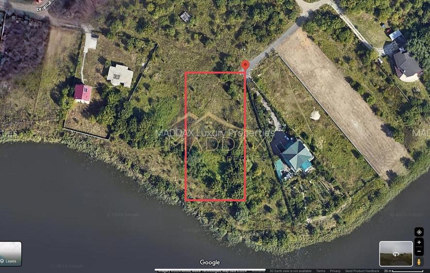 Teren Intravilan ***5000mp****deschidere la lac *47m* // Straulesti - 2