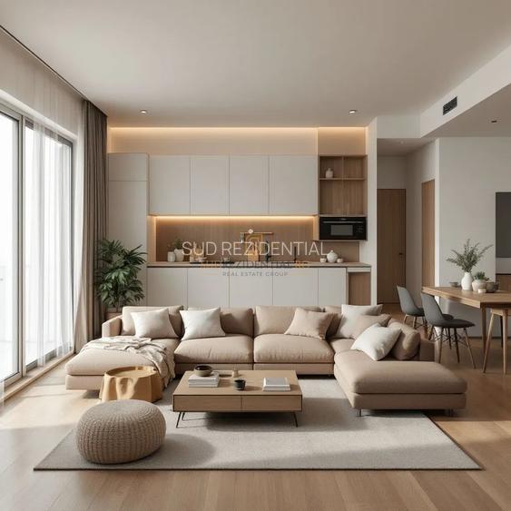 Apartament cu 2 camere de vanzare, tip studio, acces metrou, Berceni - 4