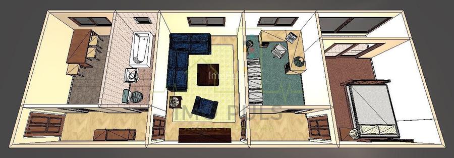 3 Camere. Etaj intermediar. Boxa. Centrala proprie. Termopane. - 1