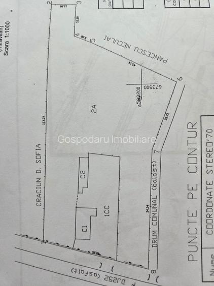 Teren intravilan - sat Pradais com Huruiesti  jud Bacau - 1