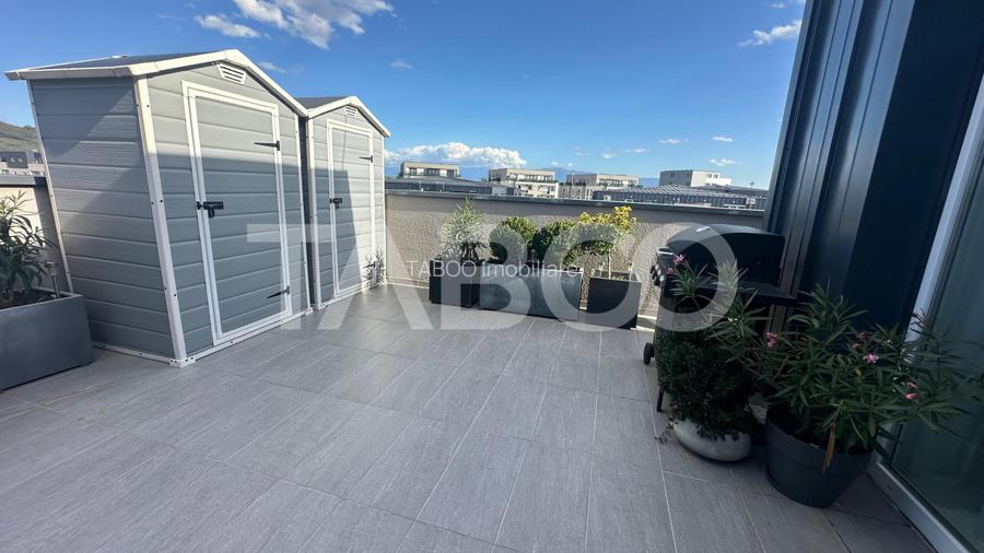 Penthouse de lux loc parcare inclus 3 camere 2 bai zona Lupeni Sibiu - 13