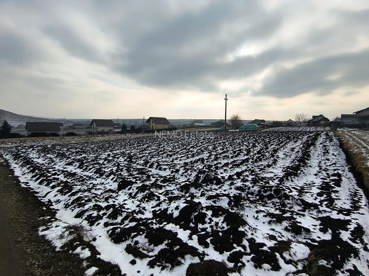 Teren 991 MP | Moara Nica | 22 ml Deschidere | Utilități | 38.000 € - 6