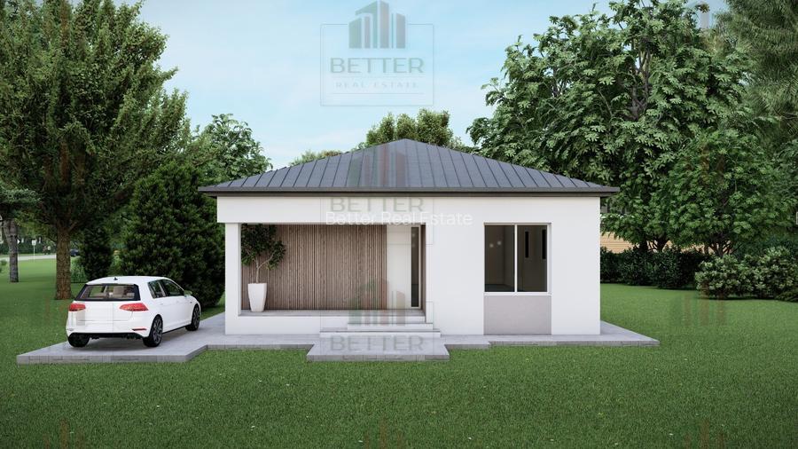 Casă individuală parter de vânzare | 4 camere | Teren 385 mp- Comuna Berceni - 3