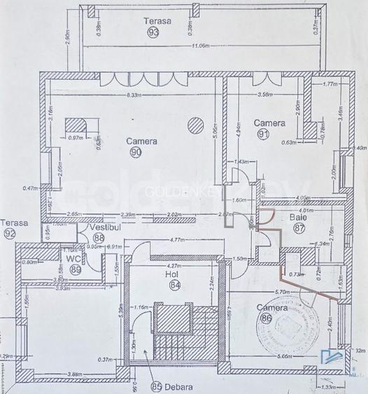 Penthouse generos cu 4 camere, 3 bai | terase 33mp | 227mpc - 1