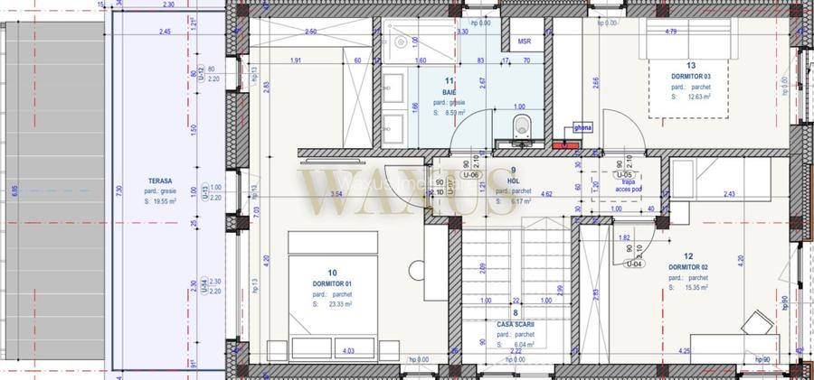 Casa Individuală - SU 136MP | ST 700MP | Parțial Finisată - Chinteni - 2
