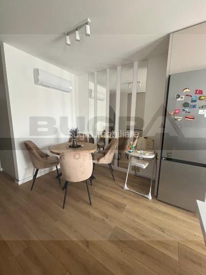 Apartament de 3 camere ultrafinisat, parcare, boxa, zona Golden Tulip - 3