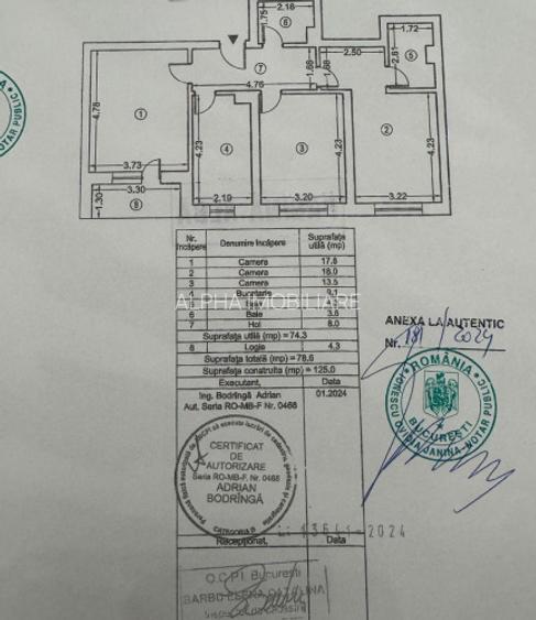 Apartament 3 camere Exigent | Faza 5 | Parcare subterana - 19