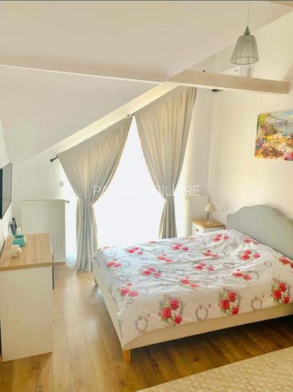 Apartament lux 3 camere, 103mp. in vila  P+1+M ,utilat mobilat +curte cca 100mp! - 18