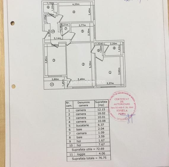 Titan - Apartament 4 camere, bloc H - 8