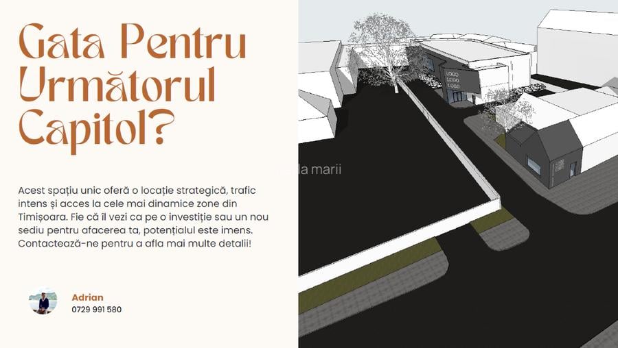 Inchiriez cladire comerciala,supermarket,clinica medicala,open space.....etc - 7