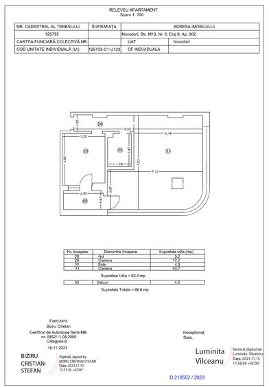 Apartament 2 camere - Vedere Laterala catre Strada - 1