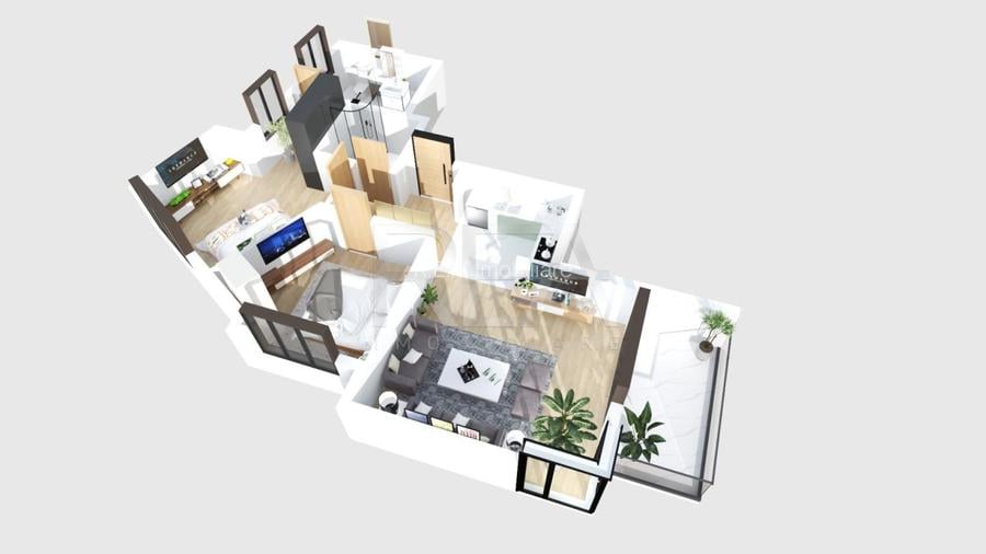 3 camere vedere superba Ultracentral - Mosilor  - 3