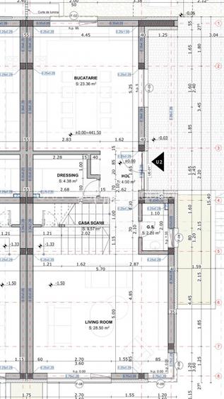 CASA- DUPLEX DE VANZARE IN BORHANCI - CU PRIVELISTE - SEMIFINISAT - 224 MP UTILI - 16
