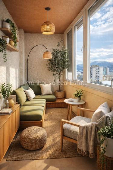 Ap.2 camere Astra | Vedere panoramica Tampa | Pozitie excelenta | Insorit - 9