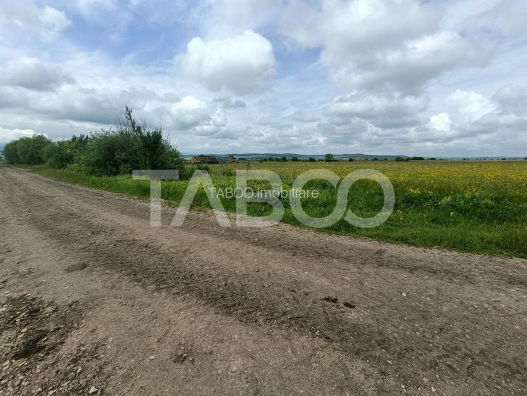 Teren de vanzare in zona Parcului Industrial Sura Mica cu acces camion - 2