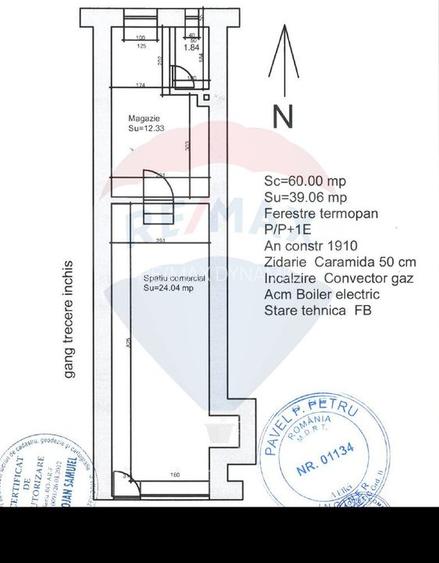 Spațiu comercial de vânzare, 39 mp, în zona Ultracentral - 7
