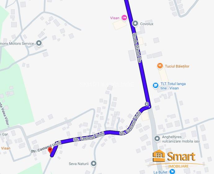 Teren intravilan 900 mp Vișan – zona TLT Toate utilitățile Comision 0% - 4