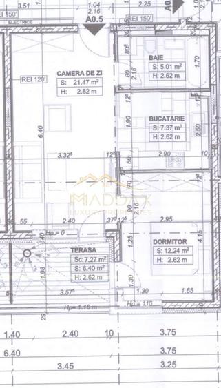 Apartament tip studio / 44.68 mp //zona Aviatiei - 1