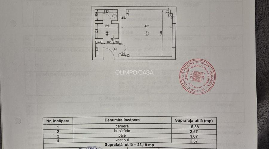 Garsoniera de vanzare- Strada Traian 222 -  Zona Mosilor - 5