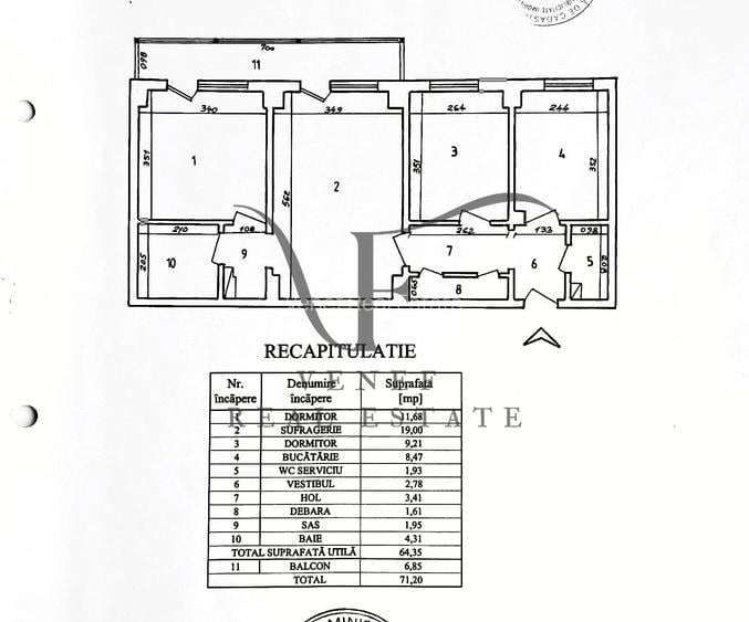 3 camere 2 bai 1992 clasa A etaj 1 Lacul Tei Maica Domnului Alexandru cel Bun - 26