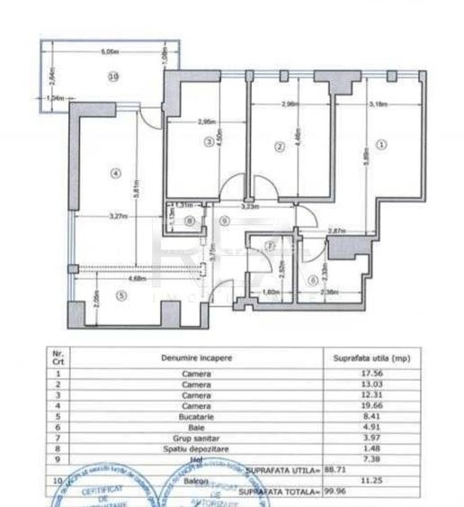 4 camere,10/11, 100 mp-Complex Moghioros Park - 6