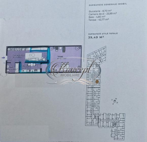 Apartament cu terasa in SDC Soporului - 1