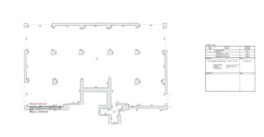 Zona Viilor sp 440 mp open space 10 locuri de parcare - 11