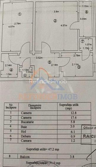 Apartament de vanzare cu 2 camere, zona Dristor - 4
