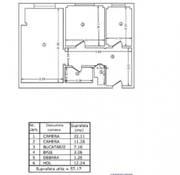 Dorobanti | Apartament 2 Camere | Parter - 3