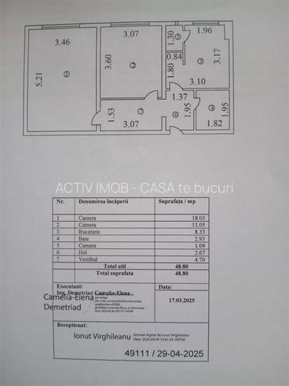 2 camere - decomandat - Bld. 1 Decembrie - Ozana - 6
