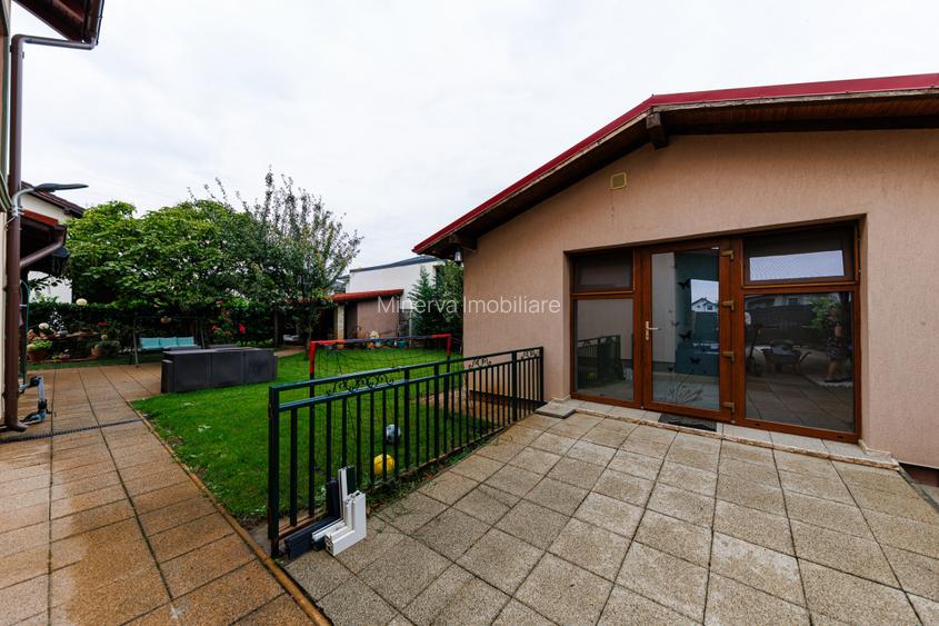 Casă mare 5 camere+casă mică, panouri, curte amenajată – Giroc, Comision 0 - 40