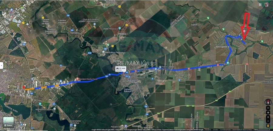 Teren Agricol, Intravilan vanzare, in Calarasi, Belciugatele - 9