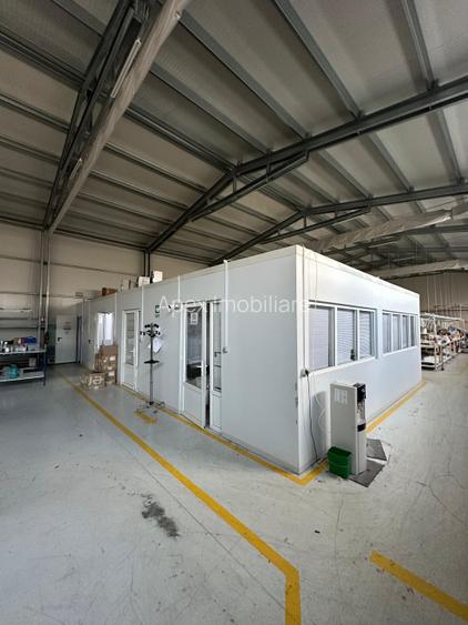 Hala Industrială Vest Ploiești 550 mp + Birouri | Parcare 20 auto | Acces TIR | - 2