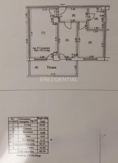 Apartament 2 camere – Sos Salaj - parcare inclusa - 10