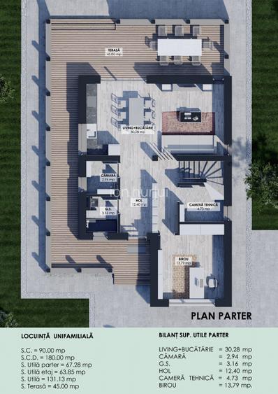 Vila P+1 Balotesti.Green Street Villas - 4