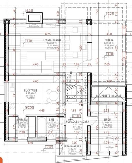Manta Roșie, casă nouă în stil cubic,  priveliște deosebită spre oraș - 22