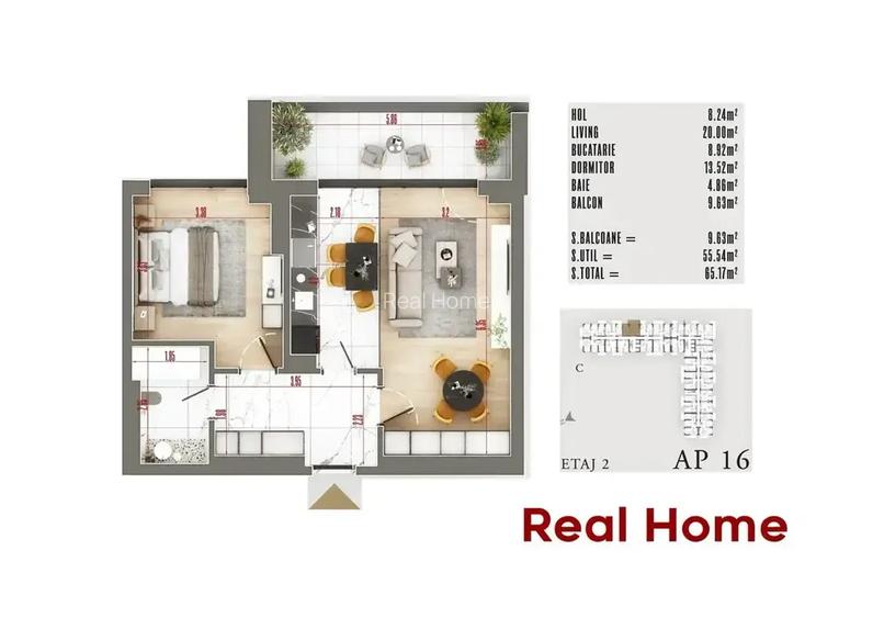 2 Camere Spatii Verzi Izolatie Fonica Pallady Nicolae Teclu STB - 3