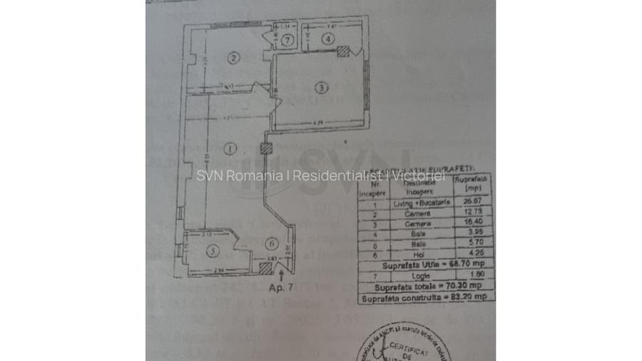 REA1026571 Apartament 3 camere Damaroaia - 12