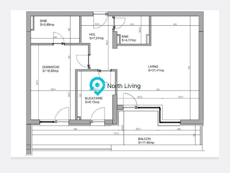 Apartament 2 camere de vanzare Baneasa - 21