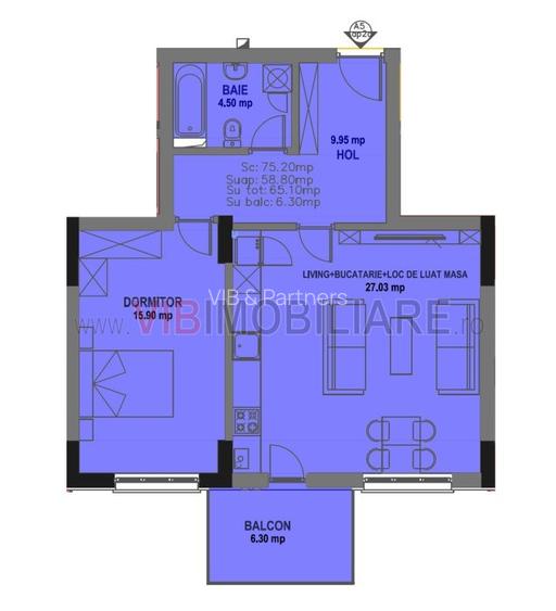 Apartament 2 Camere 65mp 2025 | Finisaje Premium | Metrou Străulești - 12