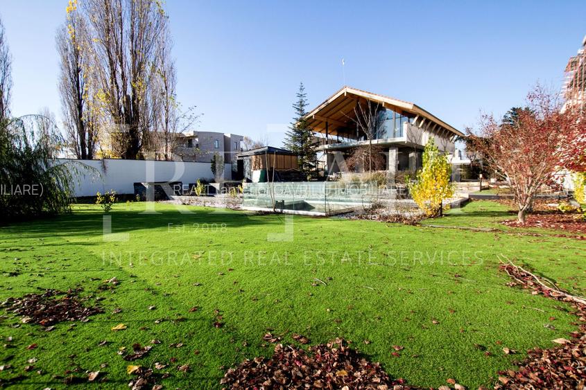 Vanzare casa. vila 7 camere | Arhitectura deosebita, Deschidere lac | Petricani - 39