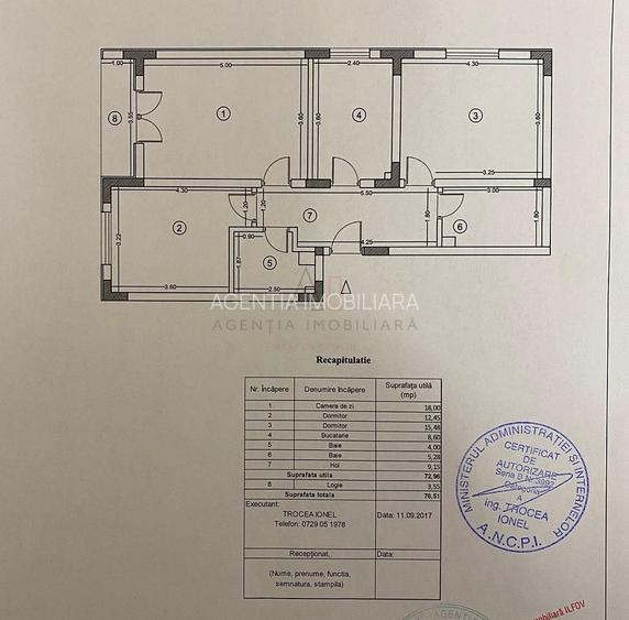 3 camere I Loc Parcare I 2 bai I Comision 0 - 14
