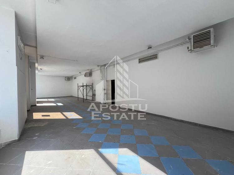 Spatiu comercial cu vitrină mare și depozit generos Timisoara
