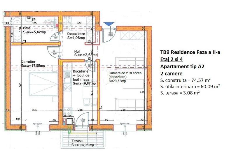 TB9 Residence | Faza a 2-a | 2 cam tip A2 | 0% comision - 5