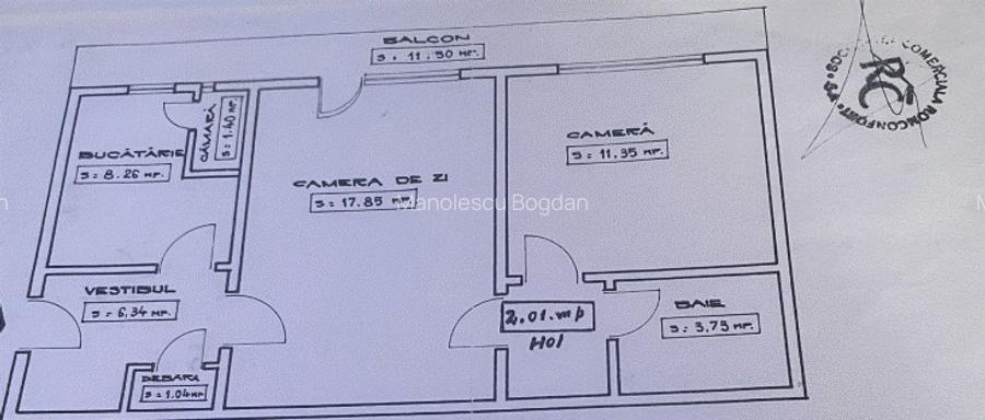 Apartament 2 camere complet renovat (mobilier nou)  - 12
