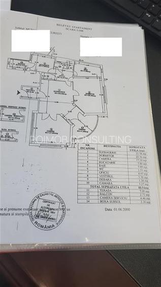 Apartament 3 camere partial mobilat, etajul 1, zona Unirii - 10