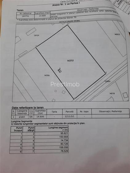 De vanzare teren intravilan clasa B ,14600 mp, Targu Mures - 2