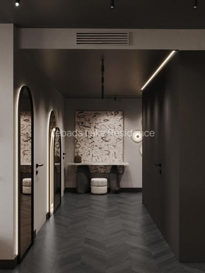 Penthouse 4 camere pe malul lacului cu terasa de 100mp Lebada Lake Residence - 11