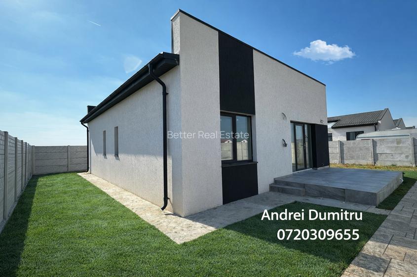 Casa pe parter - Com. Berceni - Str. Miorita - 4 camere - 2 bai - 3